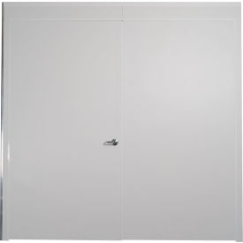SwiftWall® Pro Double Door Panels Class C - 8'W x 16'H - Inswing - White P-DD-ABS-16-W