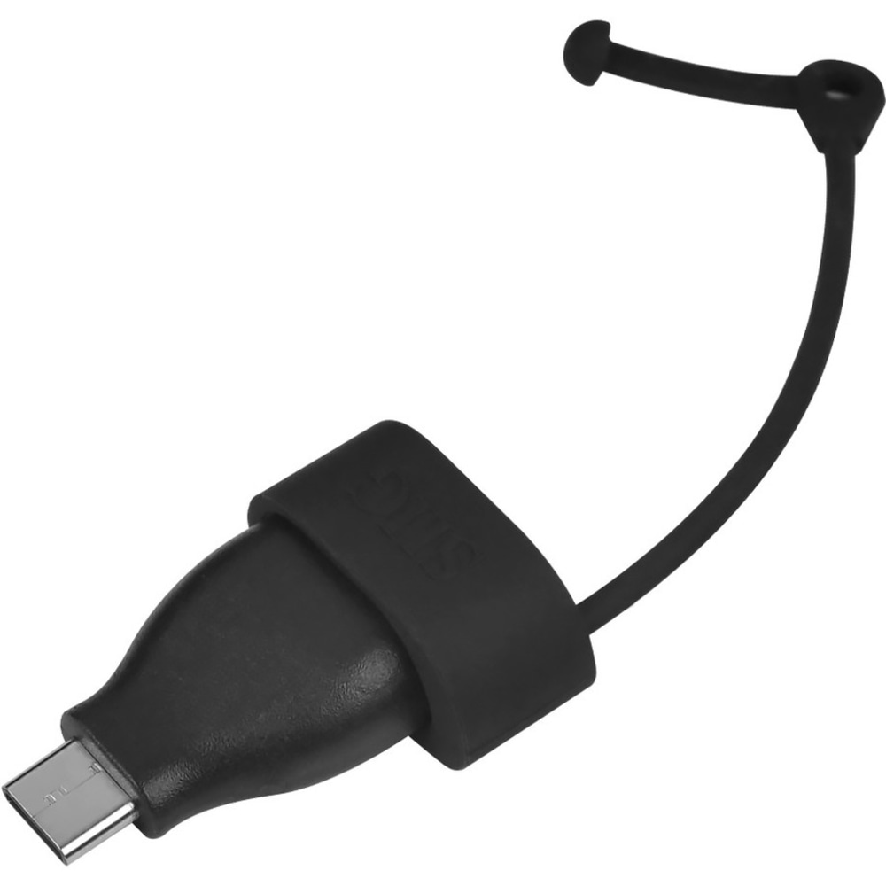 SIIG USB 3.1 GEN 1 Type-C to Type-A Adapter - M/F - 1 x Type C USB Male - 1 x 9-pin Type A USB Female - Nickel Connector - Black - 1 MPN:CB-US0K12-S1