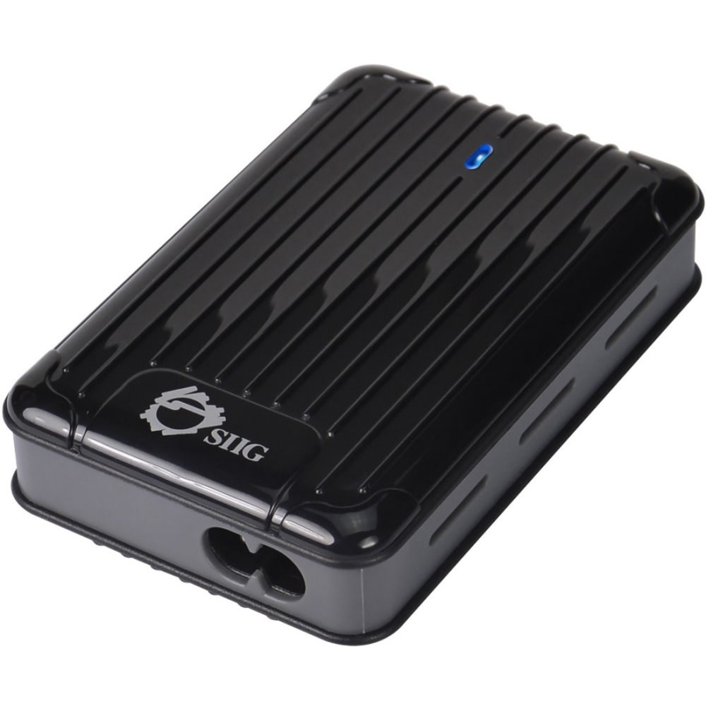 SIIG Ultra-Compact Universal Laptop Power Adapter - 45W - 45 W - 120 V AC, 230 V AC Input MPN:AC-PW1012-S1