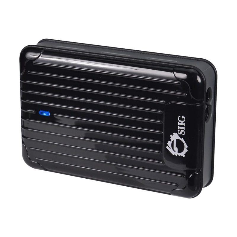 SIIG Ultra-Compact Universal Laptop Power Adapter - 65W - 65 W - 120 V AC, 230 V AC Input - 5 V DC, 18.5 V DC, 19 V DC, 19.5 V DC, 20 V DC Output MPN:AC-PW1112-S1