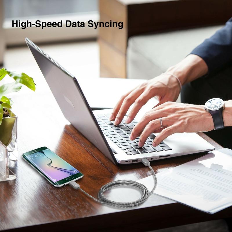 SIIG Sync/Charge USB Data Transfer Cable - USB Data Transfer Cable - CBUS0R11S1 MPN:CB-US0R11-S1
