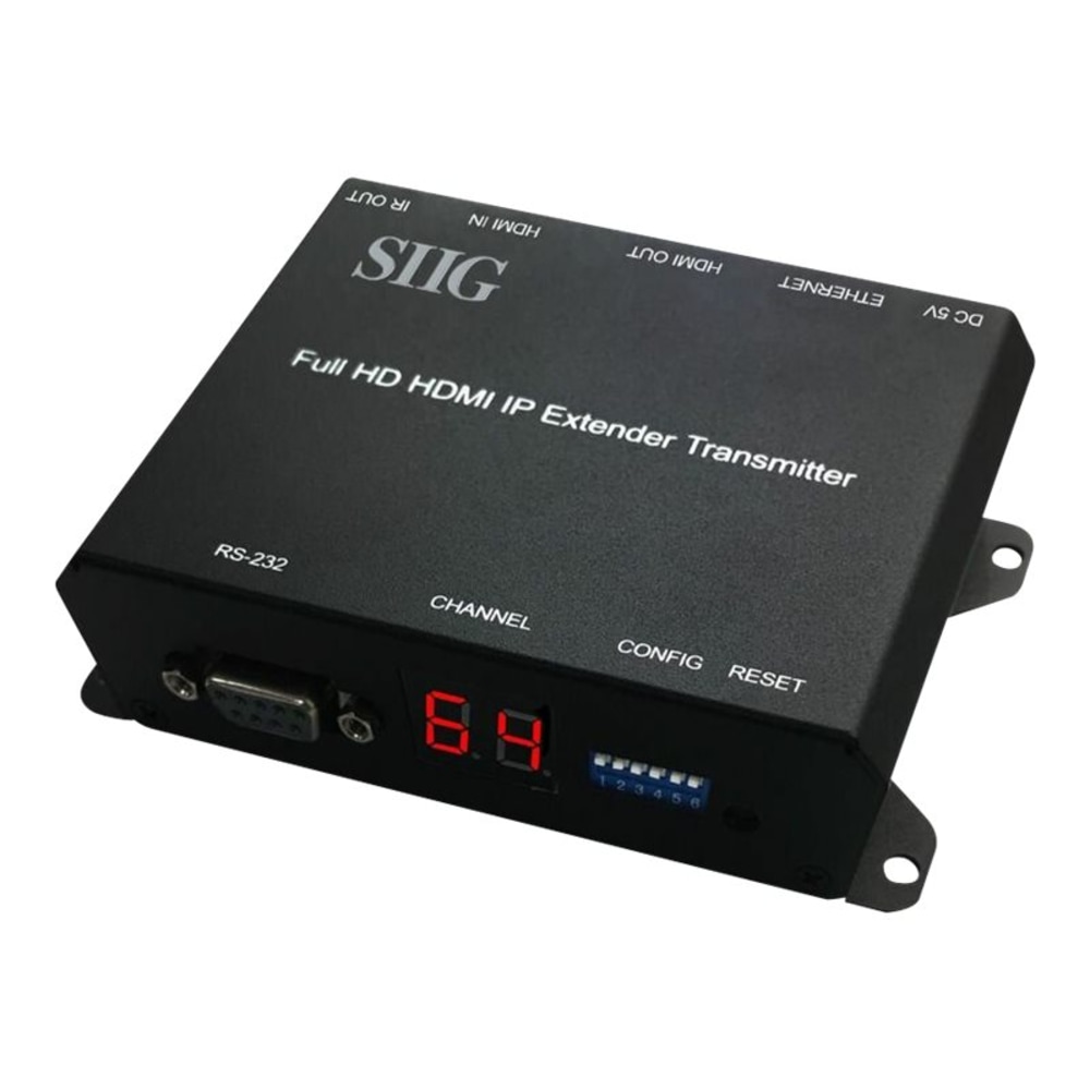 Full HD HDMI Extender over IP with PoE/RS-232 & IR Encoder MPN:CE-H26411-S1