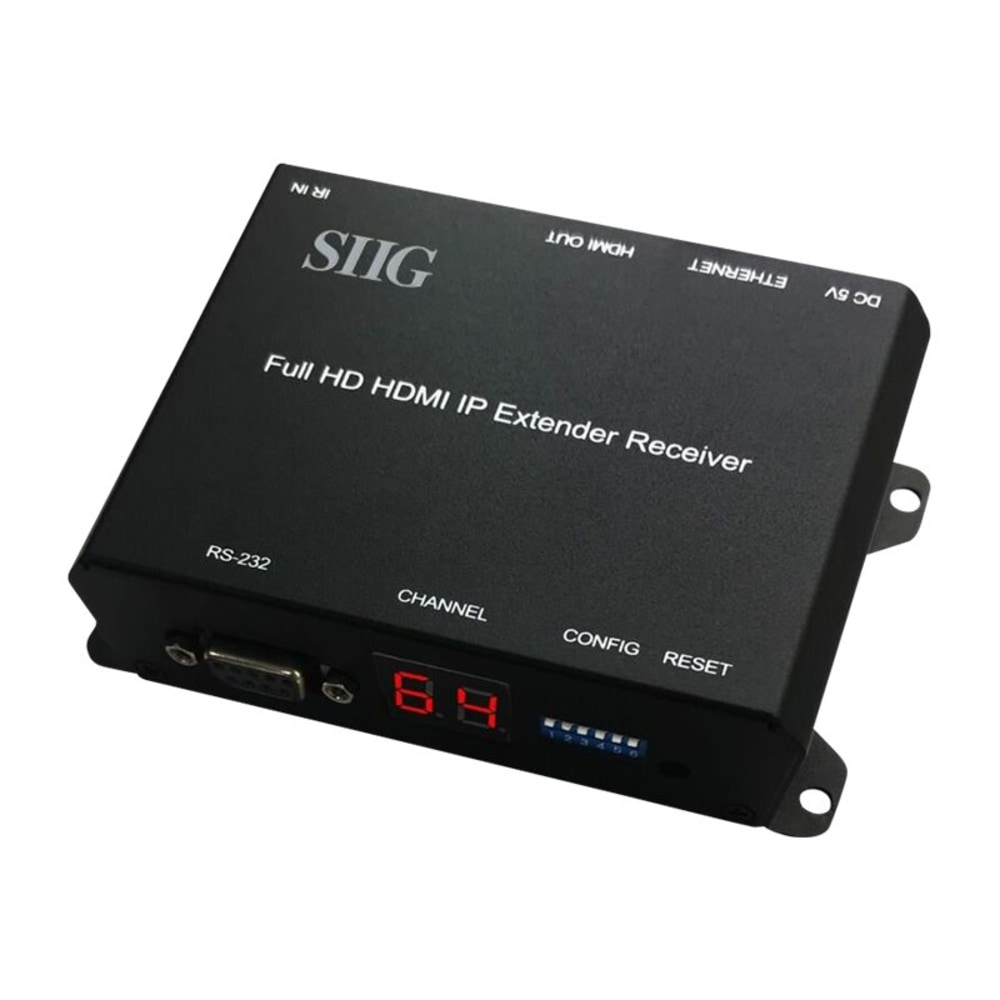 Full HD HDMI Extender over IP with PoE/RS-232 & IR Decoder MPN:CE-H26511-S1