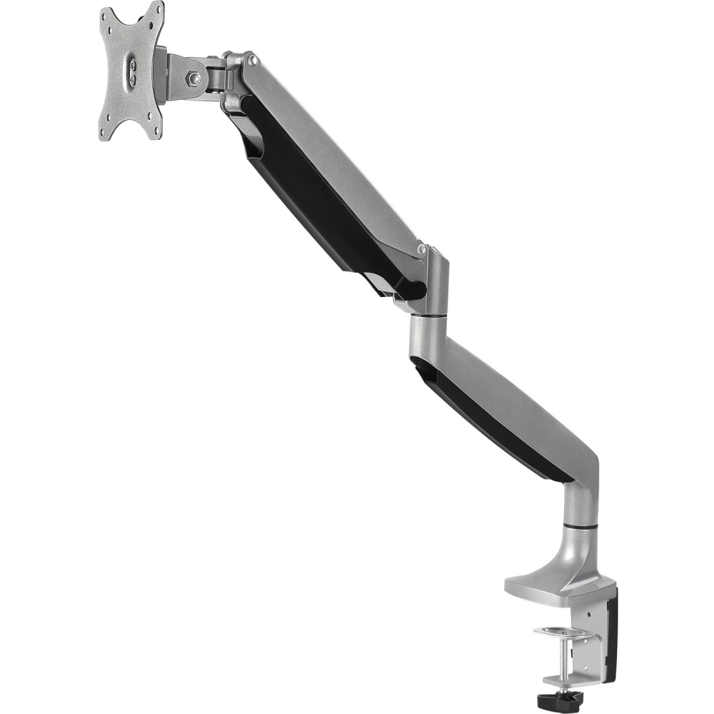 High Premium Aluminum Gas Spring Desk Mount - 13? to 32? - Single Monitor - Max load 19.8Ibs, VESA 75x75/100x100mm - CEMT2D12S1 MPN:CE-MT2D12-S1