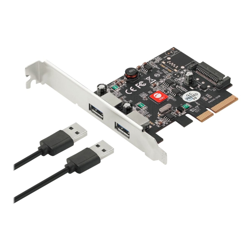 SIIG USB 3.1 2 Port PCIe Host Adapter - Type A - 10Gb/s Transfer Rate MPN:JU-P20912-S2