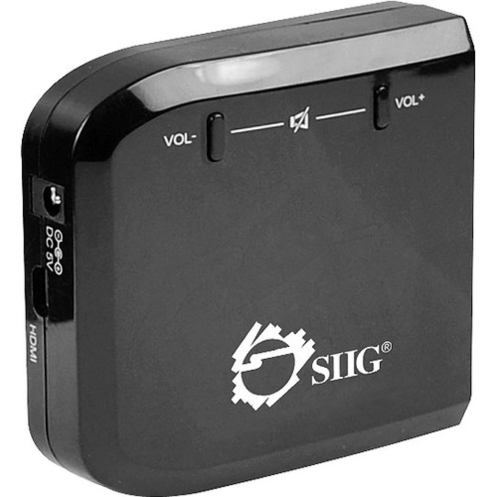 SIIG Micro HDMI to VGA with Audio Adapter - Video converter - HDMI - VGA MPN:CB-H20C11-S1