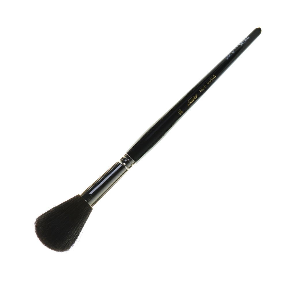 Silver Brush Paint Brush, Size 16, Round Mop Bristle, Goat Hair, Dark Red MPN:5618S-16