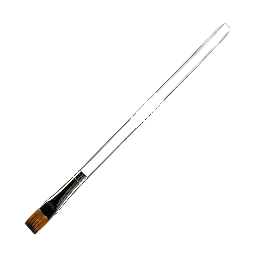 Silver Brush Crystal Series Paint Brushes, 6808S, 1/2in, Square Wash, Filament, Teal MPN:6808S-1/2