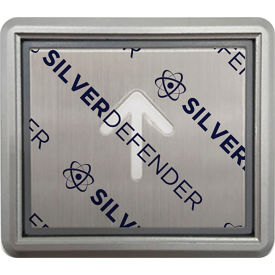 Silver Defender Antimicrobial Film For Square Elevator Buttons 5