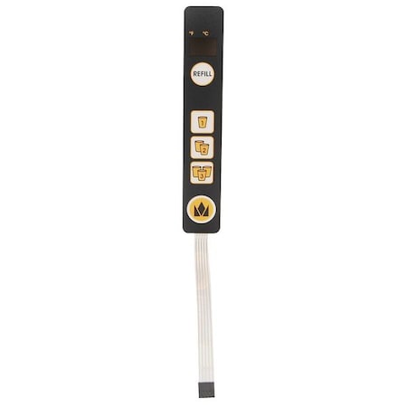 Membrane Switch Assembly 3 Button MPN:32034