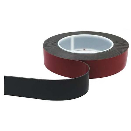 Double-Sided Foam Tape, 1 in W, 5 1/2 yd L, 1/16 in, Acrylic Foam, Double-Sided MPN:10064115.5