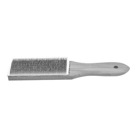 File Cleaner, 8-1/2 In.L, Steel Wire MPN:73993000