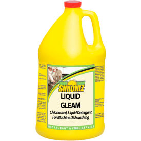 Simoniz® Automatic Liquid Gleam Chlorinated Detergent Liquid Gallon Bottle 4 Bt - C0720004 C0720004