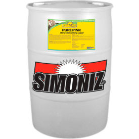 Simoniz® Manual Pure Pink Dish Detergent Liquid Pleasant 55 Gallon Drum - P2705055 P2705055