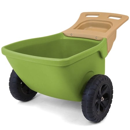 Easy Haul Flat Bed Cart, Resin, 47.5 In L, 31 In W, 14 In H MPN:416030-01