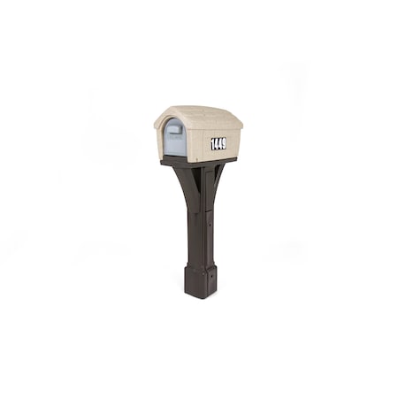 Classic Home Mailbox, Washed Stone/Espres MPN:416700-01