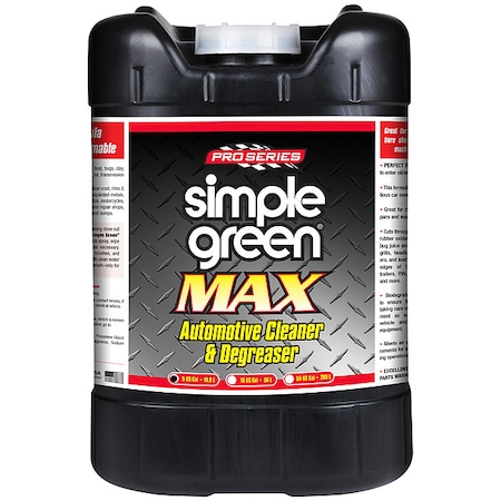 Pro Series Max Automotive Cleaner/Degreaser, 5 gal Bucket MPN:0200000143002