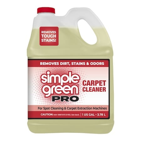 Carpet Cleaner, 1 gal, Jug, Unscented MPN:0510100406128