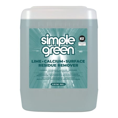 Calcium and Lime Remover, 5 gal, Unscented MPN:1700200100005