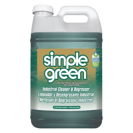 2.5 gal Jug Industrial Cleaner and Degreaser, Concentrated Liquid, Sassafras MPN:2710000213225