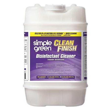 Cleaner and Disinfectant, 5 gal. Pail, Unscented MPN:2800000100005