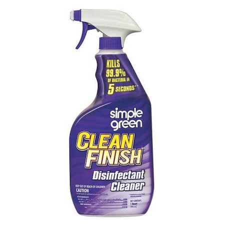 Cleaner and Disinfectant, 32 oz. Trigger Spray Bottle, Unscented MPN:2810001201032