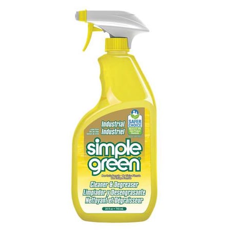 Industrial Cleaner And Degreaser, 24 Oz Trigger Spray Bottle, Liquid, Yellow MPN:3010001214002