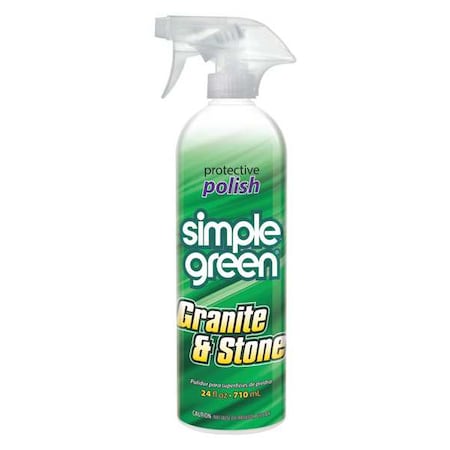 Granite and Stone Polish, Trigger Spray Bottle, 24 oz, Ready to Use MPN:3710101203025