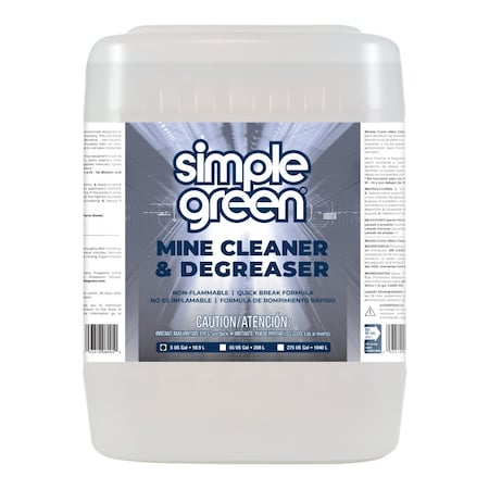 5 GAL. Mine Cleaner MPN:0100200108005