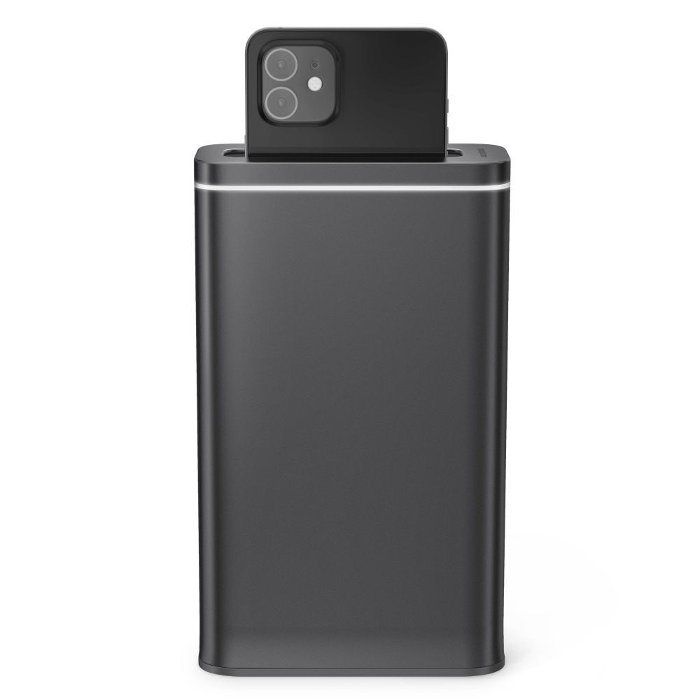 simplehuman Cleanstation Phone Sanitizer With UV-C Light, 7-5/8inH x 4-1/2inW x 2inD, Slate MPN:ST4001
