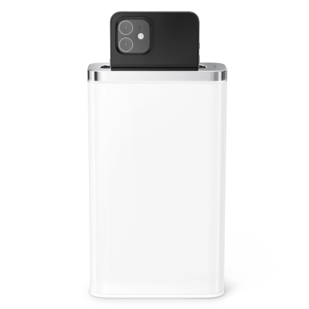 simplehuman Cleanstation Phone Sanitizer With UV-C Light, 7-5/8inH x 4-1/2inW x 2inD, White MPN:ST4002