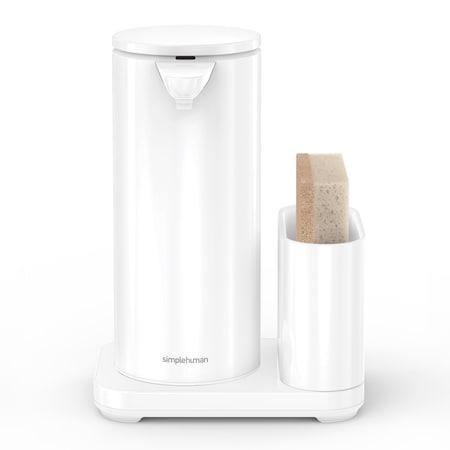 Toiletry Dispenser, White, SS MPN:ST1081