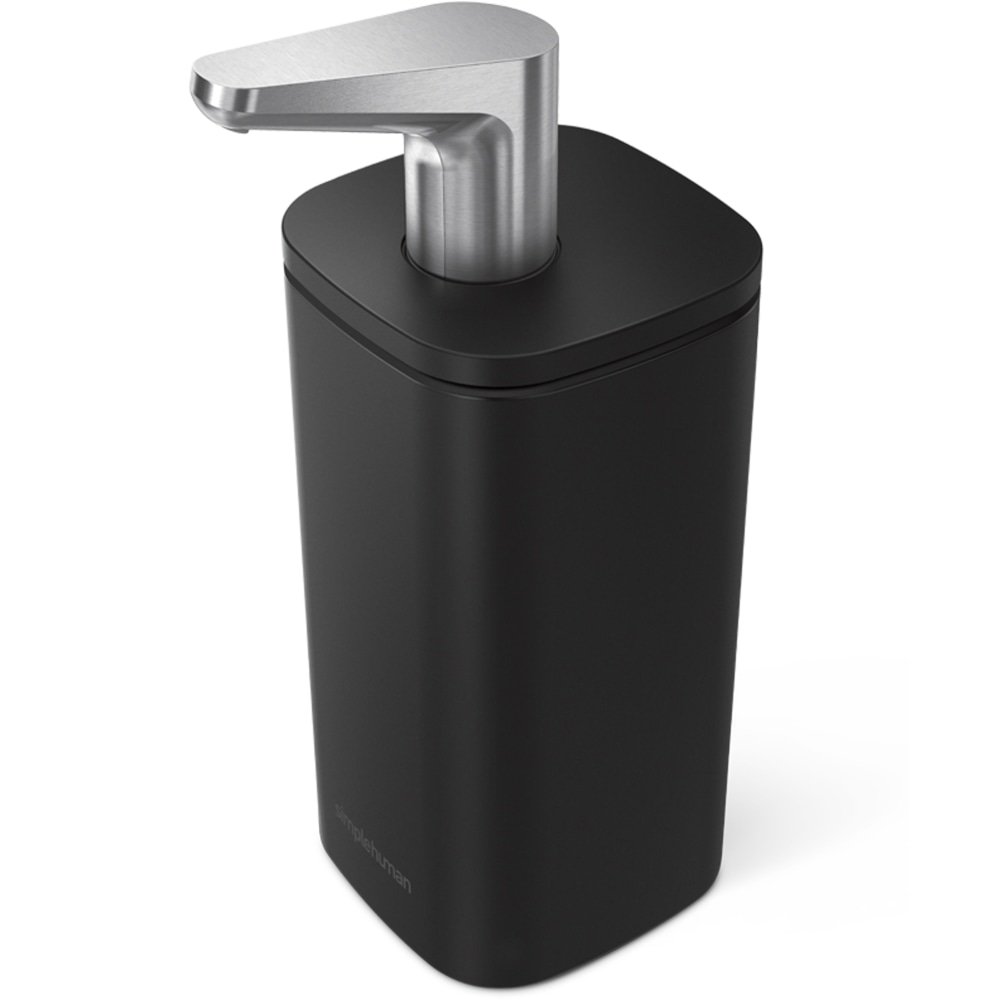 simplehuman Liquid Soap And Hand Sanitizer Pulse Pump, 10 Oz, Matte Black MPN:KT1192