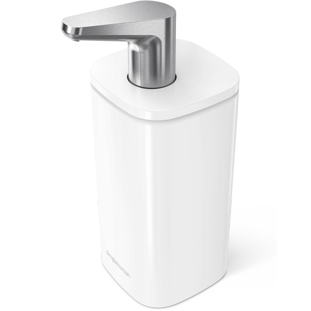 simplehuman Liquid Soap And Hand Sanitizer Pulse Pump, 10 Oz, White MPN:KT1193