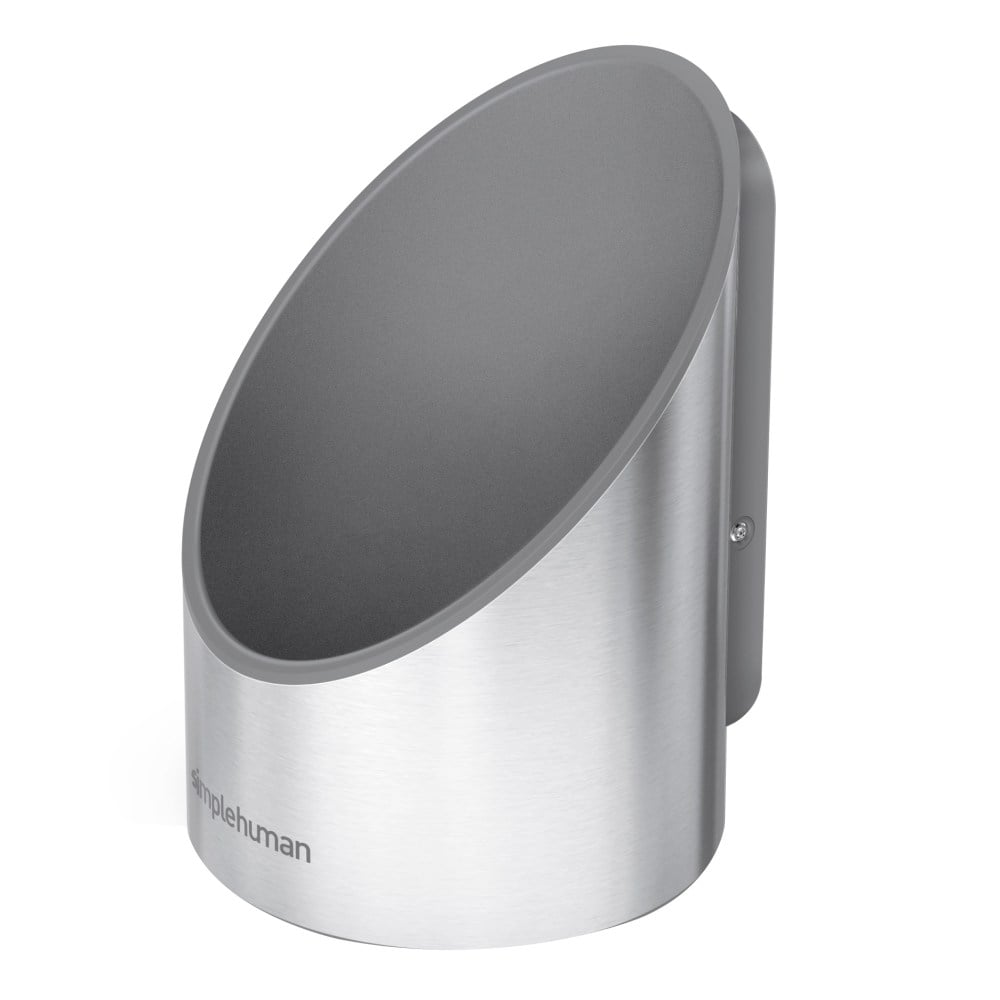 simplehuman 9 Oz Rechargeable Sensor Dispenser Pump Wall Mount, Brushed MPN:ST1068