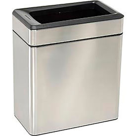 Simplehuman® Stainless Steel Open Profile Trash Can 2-3/5 Gallon CW1225