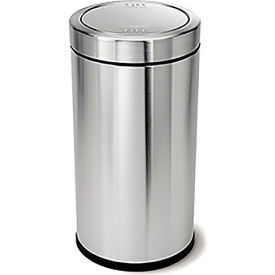 Simplehuman® Stainless Steel Swing Top Trash Can 14-1/2 Gallon CW1442