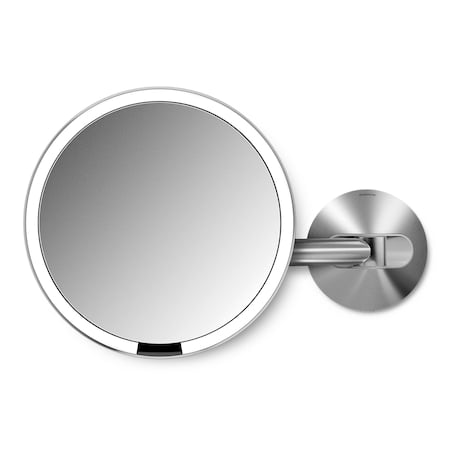 Makeup Mirror, Round, 9 in. H, With Frame MPN:ST3003