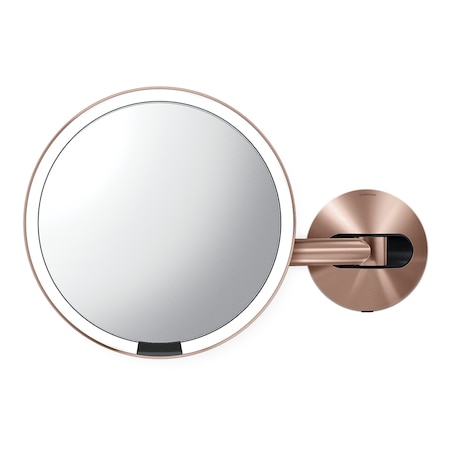 Makeup Mirror, Round, 9 in. H, With Frame MPN:ST3021