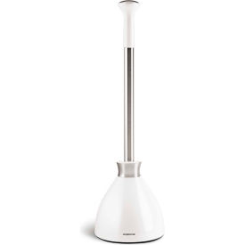 simplehuman® Toilet Plunger - White BT1085 BT1085