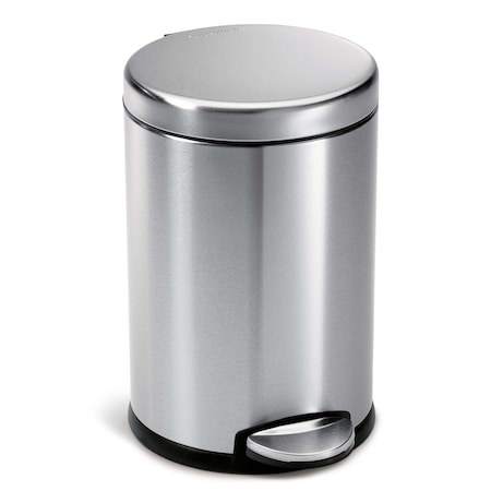 4.5L Round Step Can, Brushed MPN:CW1852