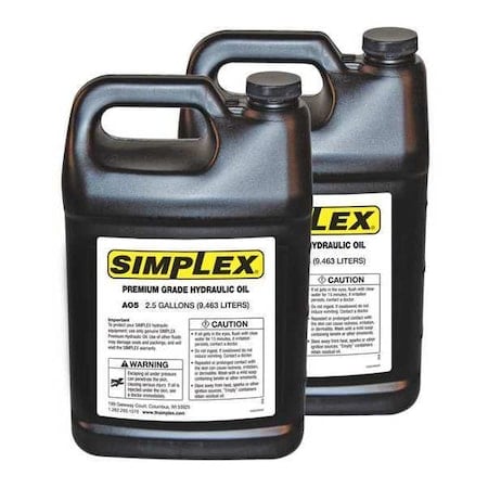 Hydraulic Oil, 5 gal. MPN:AO5
