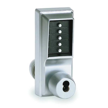 Push Button Lock, Entry, Key Override MPN:1021-B-26D-41