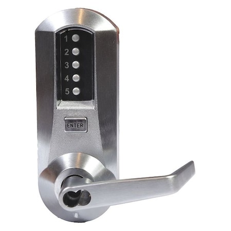 Push Button Lock, Entry, Key Override MPN:5021CWL-26D-41