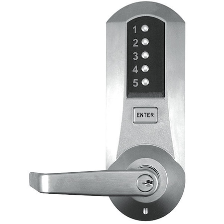 Push Button Lock, Entry, Key Override MPN:5041XSWL-26D-41