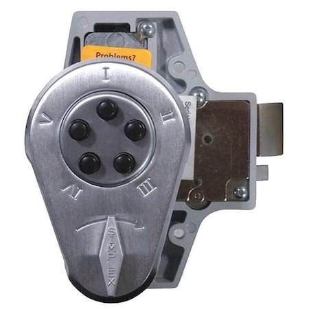 Push Buttom Latch Lock Satin Chrome MPN:9190000-26D-41
