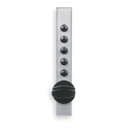 Mechanical Lock, Satin Chrome, 5 Button MPN:9662C1026D41
