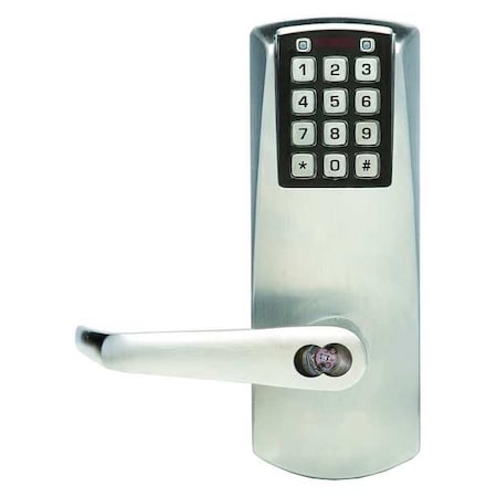 Electronic Lock, Satin Chrome, 12 Button MPN:E2031BLL62641