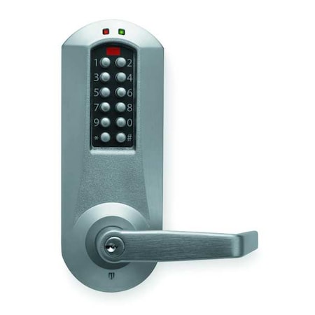 Electronic Lock, Satin Chrome, 12 Button MPN:E5031-XS-WL-626-41