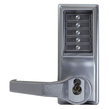 Push Button Lock, Entry, Key Override MPN:LL1041B-26D-41